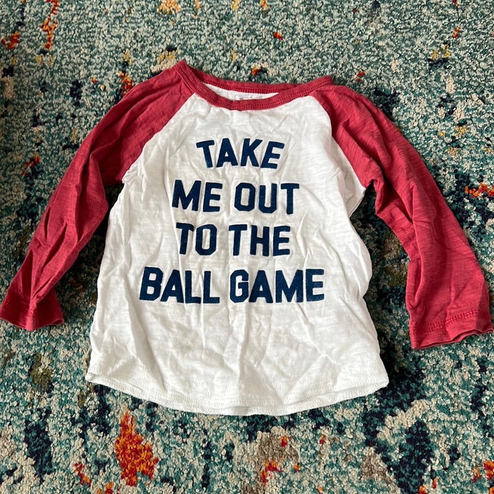Baseball Tee Take Me Out To The Ball Game